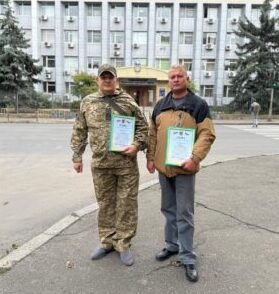 Подяка Одеської обласної ради за підтримку військових