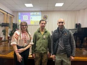Захід у школі Одеси до Дня захисника і захисниці України