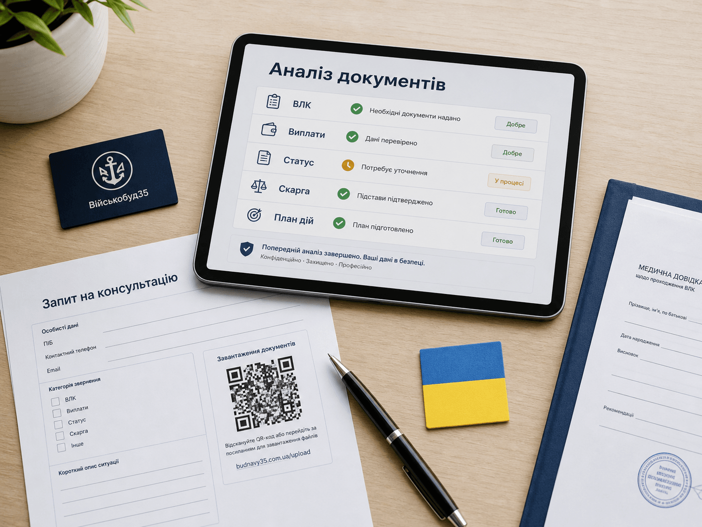 Аналіз документів військового перед вибором юридичного маршруту Військобуд35